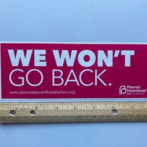 Planned Parenthood Car Bumper Sticker